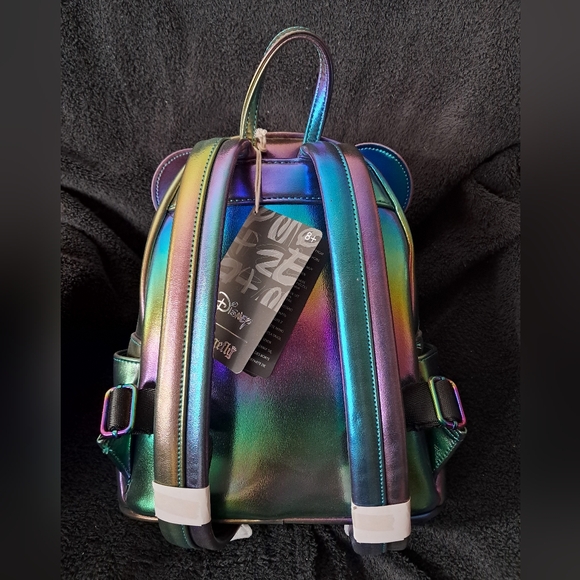 Loungefly Oil Slick Minnie Mini Backpack - Picture 3 of 6